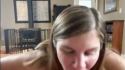 Juicy girl is fucking with her boyfriend in this POV-style video