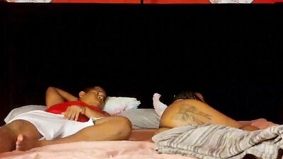 Latina amateur girl blows her man and sits on his cock