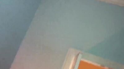 Amateur blonde polishes that big black cock and rides it nicely