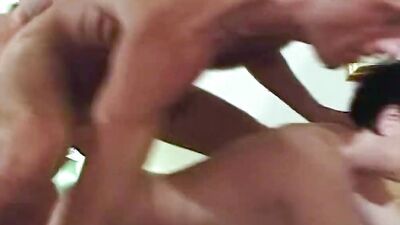 Short-haired MILF is shagged by two dudes in this 3way