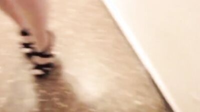 Humongous woman sucks hard pecker and fucks in a POV video