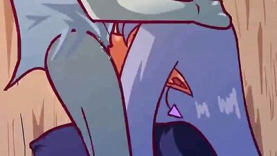 Kinky adult cartoon shows busty girl fucked and filled with spunk
