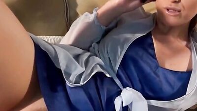 Isabella D is on phone with husband while fuckign with another man