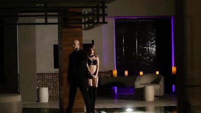 Submissive blonde Kimmy Granger dominated and fucked by a master