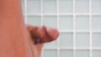 Natalia Starr and her horny partner are fucking under the shower