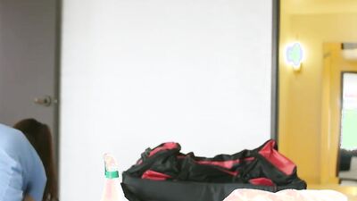 Remarkable girl is undressed and fucked by a horny man