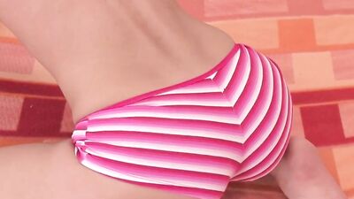 Short-haird cutie is stretched with a big black cock