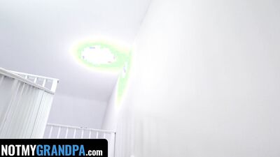 Foxy girl blows a naughty professor and gets fucked to the balls