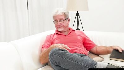 Katie Kush is fucking with boyfriend in front of her stepdad