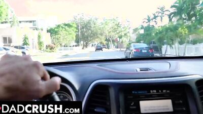 Cute Latina girl Angelica Cruz fucks in a POV-style video