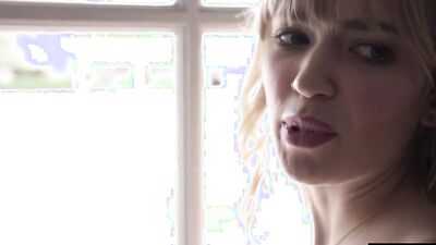 Juicy blonde sucks a big hard cock and enjoys hard fucking