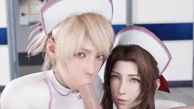 Steamy 3D cartoon babes sucking hard dicks and getting fucked