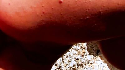 Busty babe sucks hard cock and gets fucked in the woods