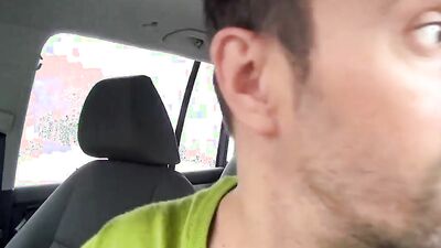 Slutty blonde MILF seduces a stranger and fucks with him