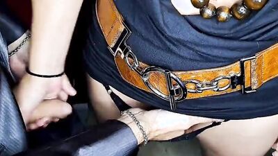 Dirty mature woman is licked and fucked in the butthole