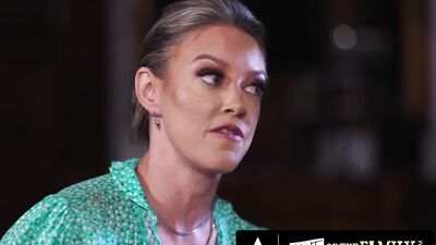 OUT OF THE FAMILY - Lesbian Escort From Stepmother To Stepdaughter With Two Gorgeous