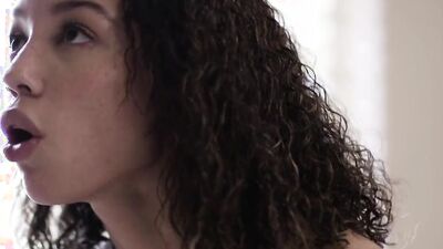 ADULT TIME - Straight Besties Alexis Tae and Kimora Quin Are ALMOST CAUGHT Hooking Up By Stepdad!