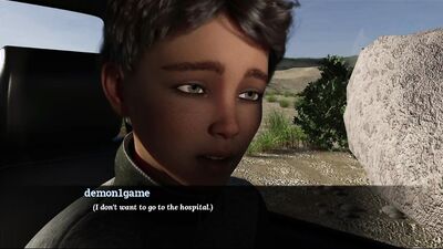 Realistic 3D sex game shows a gorgeous busty girl in action