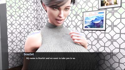 Realistic 3D sex game shows a gorgeous busty girl in action