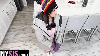 Spicy girl Vanessa Moon begs for a hard cock balls deep
