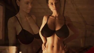 3D sex cartoon shows some horny babes in wild action