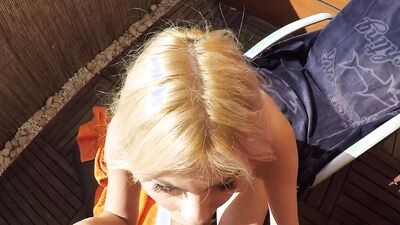 Beautiful wife, homemade POV fucks and swallows cum