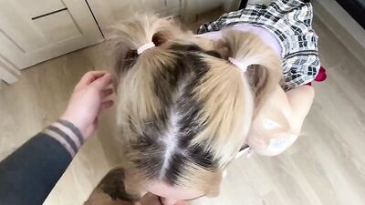 Caught my step sister playing! - BelleNiko