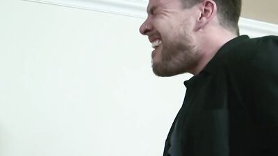 British Ginger Sabrina Jay Blackmails Her Sex Addicted Stepdad