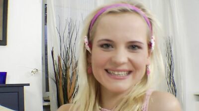 Cute blonde teen gets her ass fucked by her stepbrother