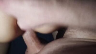 Slender beauty cums only with a finger in the ass