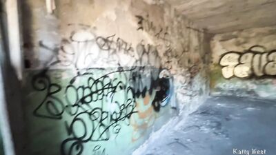 He brought a rocker girl to an abandoned place and fucked hard