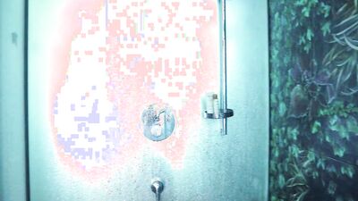 Young College Babe gets facialized under the Shower - Amateur Sextape