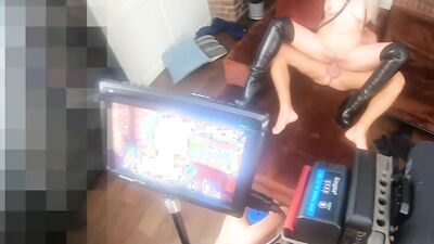 Hard Anal Sex with Foxy Slave and Leo Casanovs Fucked From Behind The Scenes - BTS - Part 2