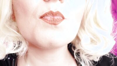 ASMR: eating exploding candy and jelly bears (Arya Grander) mukbang - giantess vore fetish pov