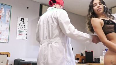 Horney Slut Aria Nicole Diagnosed With Sexual Deviance Disorder By Doctor Tampa At CaptiveClinicCom!