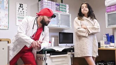 Horney Slut Aria Nicole Diagnosed With Sexual Deviance Disorder By Doctor Tampa At CaptiveClinicCom!