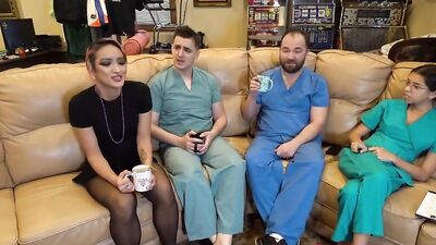 Channy Crossfire Humiliated During Immigration Physical By Doctor Canada Only At GirlsGoneGynoCom!