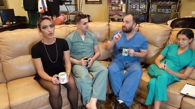 Channy Crossfire Humiliated During Immigration Physical By Doctor Canada Only At GirlsGoneGynoCom!