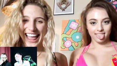 Ladymuffin comments on a video of Abella Danger