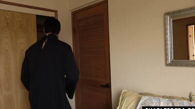 Ella Knox confides in her priest then fucks him