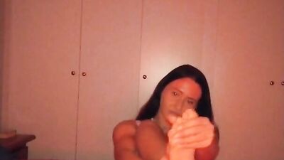 Amazing fox hot girl with big natural boobs trying Kawaii anime Cosplay