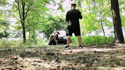 A rock singer fucked in the street
