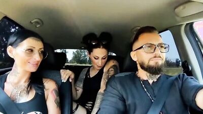 A rock singer fucked in the street