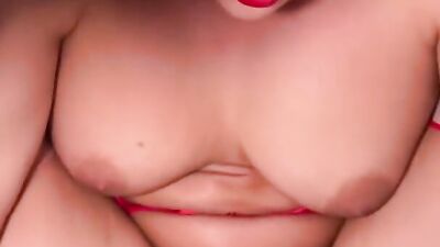 Naughty WIFE fucks SANTA!! Gets fucked in the Pretzel and takes a load on her pussy!!