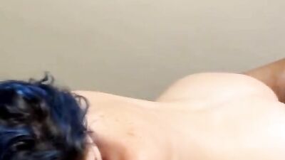 Threesome she watches me fuck her friend - Creampie - Darcy Dark & Jolie Butt