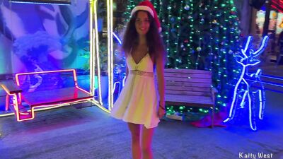 Santa Claus fucked Snow Maiden hard for bad behavior on Christmas Eve