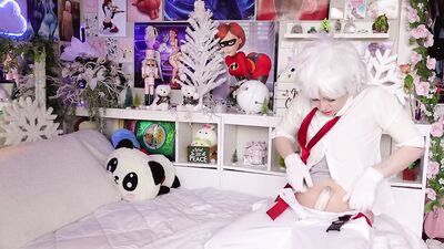 BOO X BOOSETTE FUCK - INDIGO WHITE (Split Screen/Lots of Bloopers)