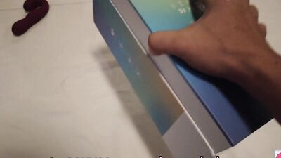 Cumming on our Christmas Gifts ( HoneyPlayBox JOI Rotating Vibrator + Warrior Automatic Masturbator)