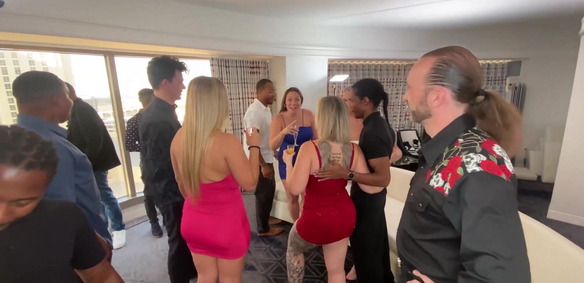 Hot Wife Tour Gang Bang - A lot of sexy girls! - Deviants.com