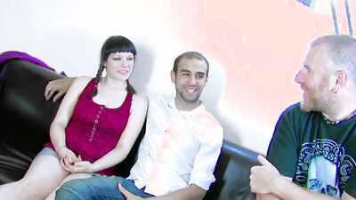 Young Spanish couple fulfill their fantasy and shoot a porn video